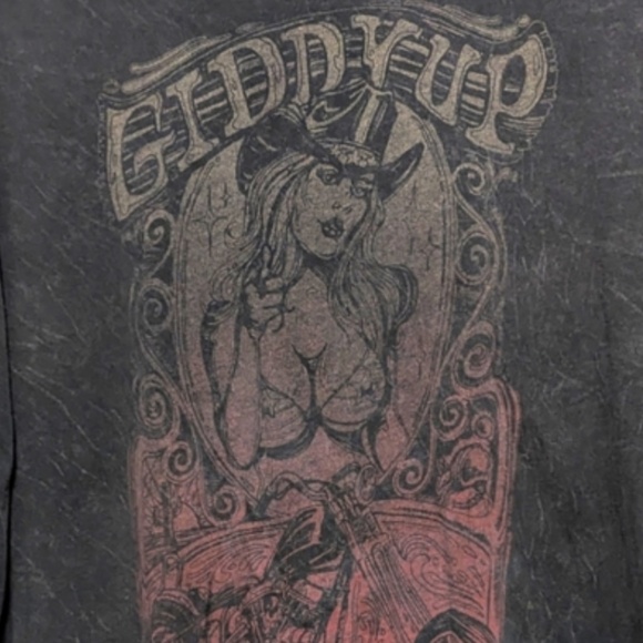 Affliction old school Vintage Chopper T-Shirt , 2XL - Picture 4 of 7